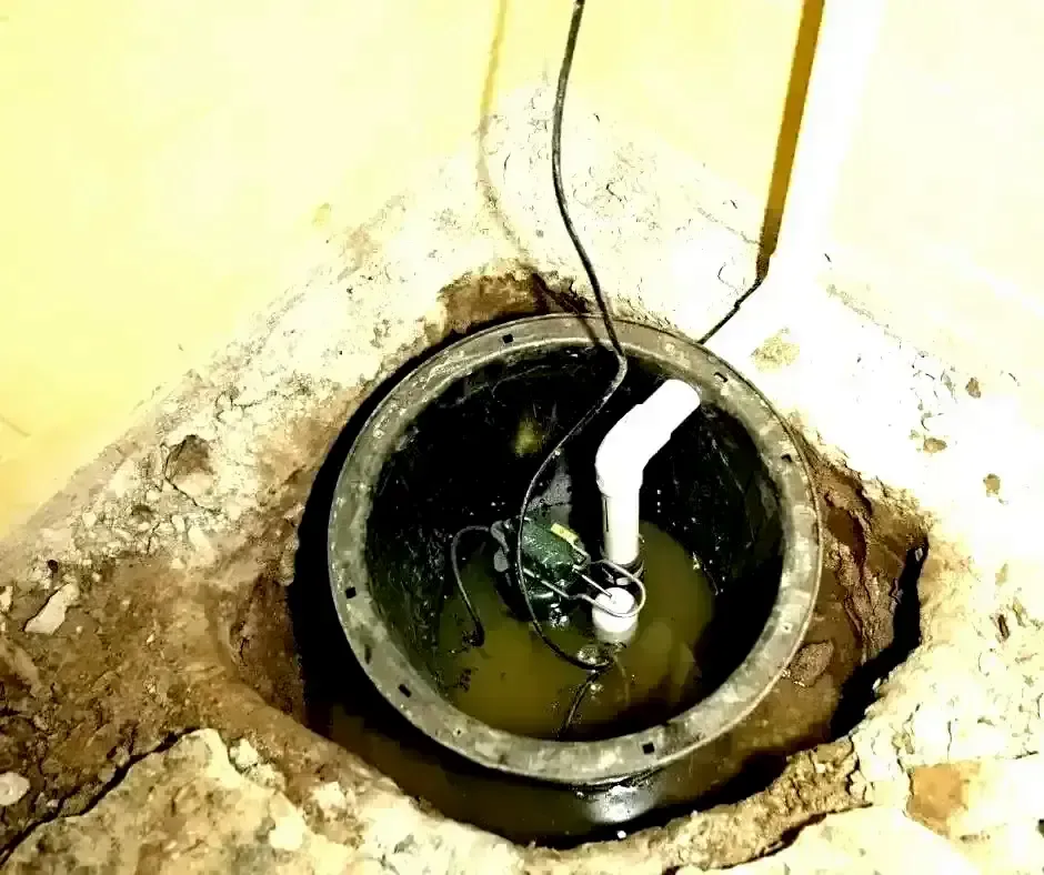 Detailed Sump Pump Installation in New Hampshire