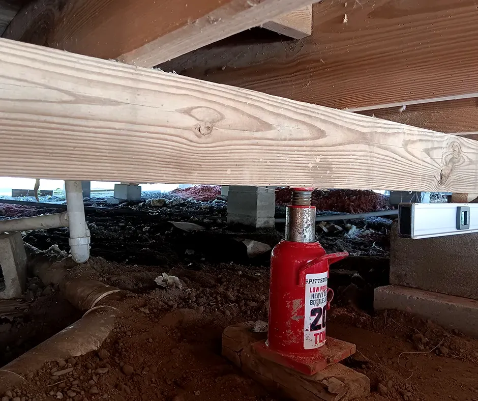 Precision Foundation Leveling Process in New Hampshire