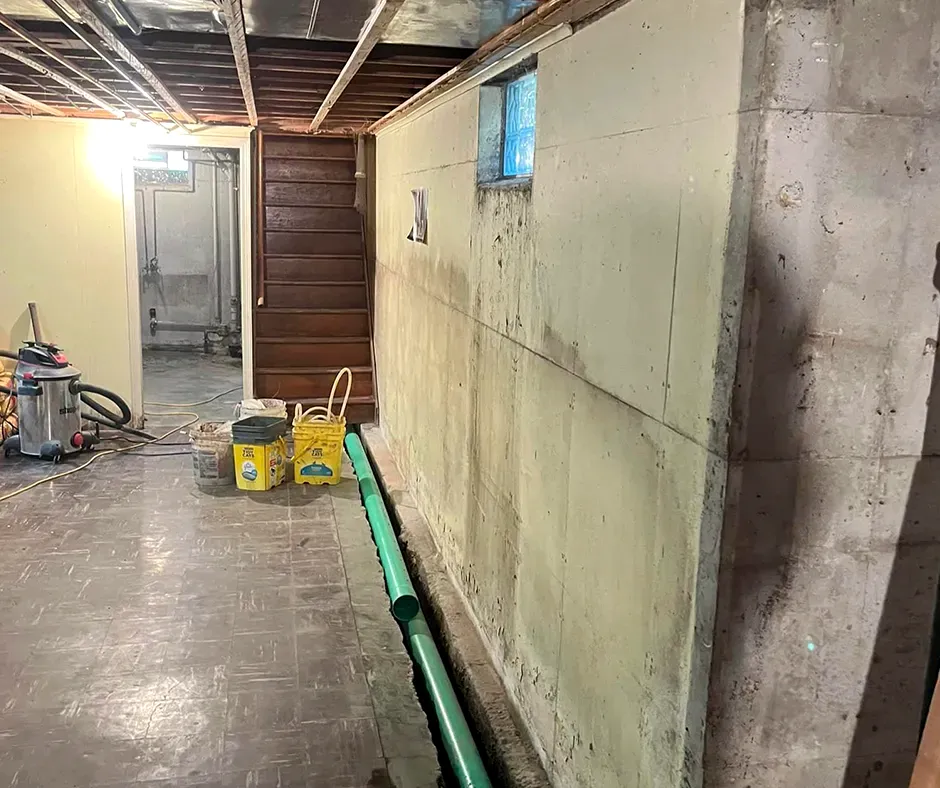 Waterproofing Drainage Installation in New Hampshire Waterproofing Drainage Installation in New Hampshire